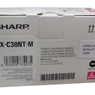 SHARP MX-C30NT-M Magenta Toner Cartridge