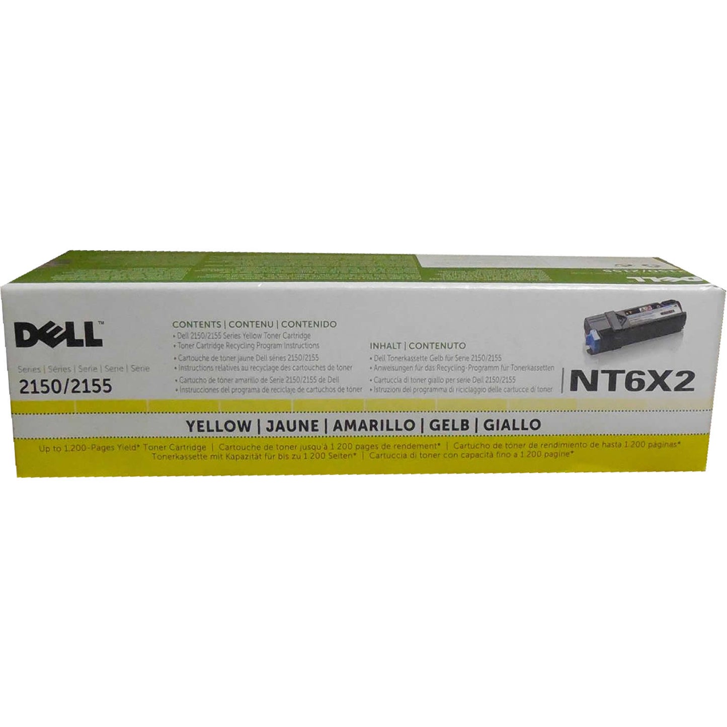 DELL NT6X2 (8GK7X) Yellow Toner 1.2k