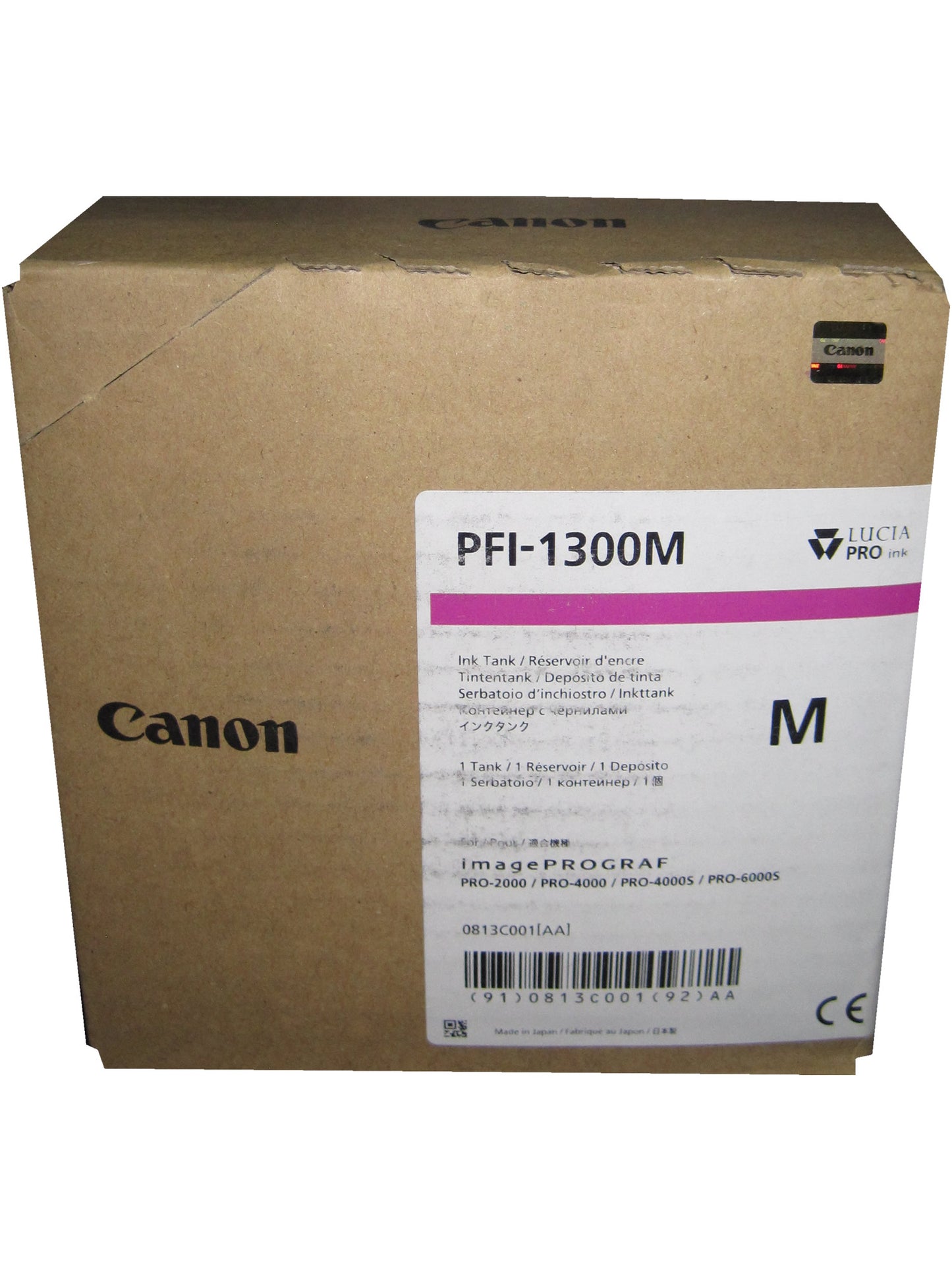 CANON PFI-1300 (0813C001AA) Magenta Ink Cartridge