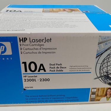 HP Q2610D (10A) Twin Pack Black Toner Cartridges