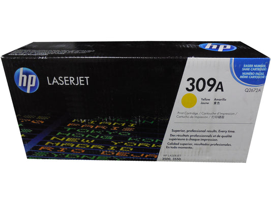 HP Q2672A (309A) Yellow Toner