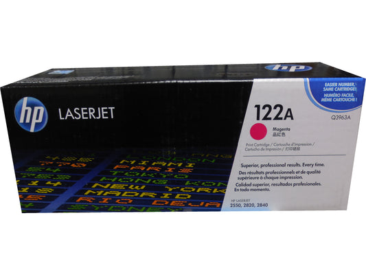 HP Q3963A (122A) Magenta Toner