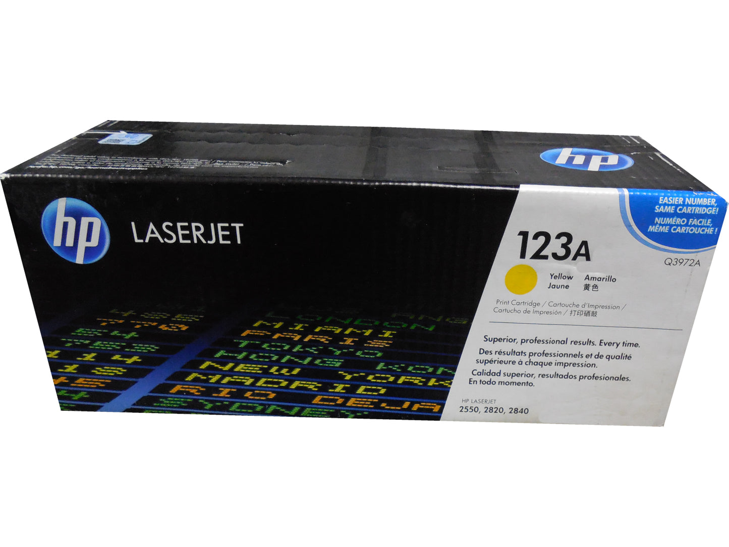 HP Q3972A (123A) Yellow Toner