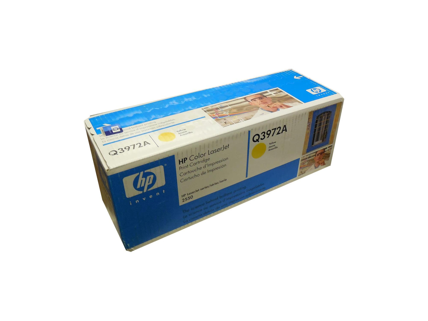 HP Q3972A (123A) Yellow Toner