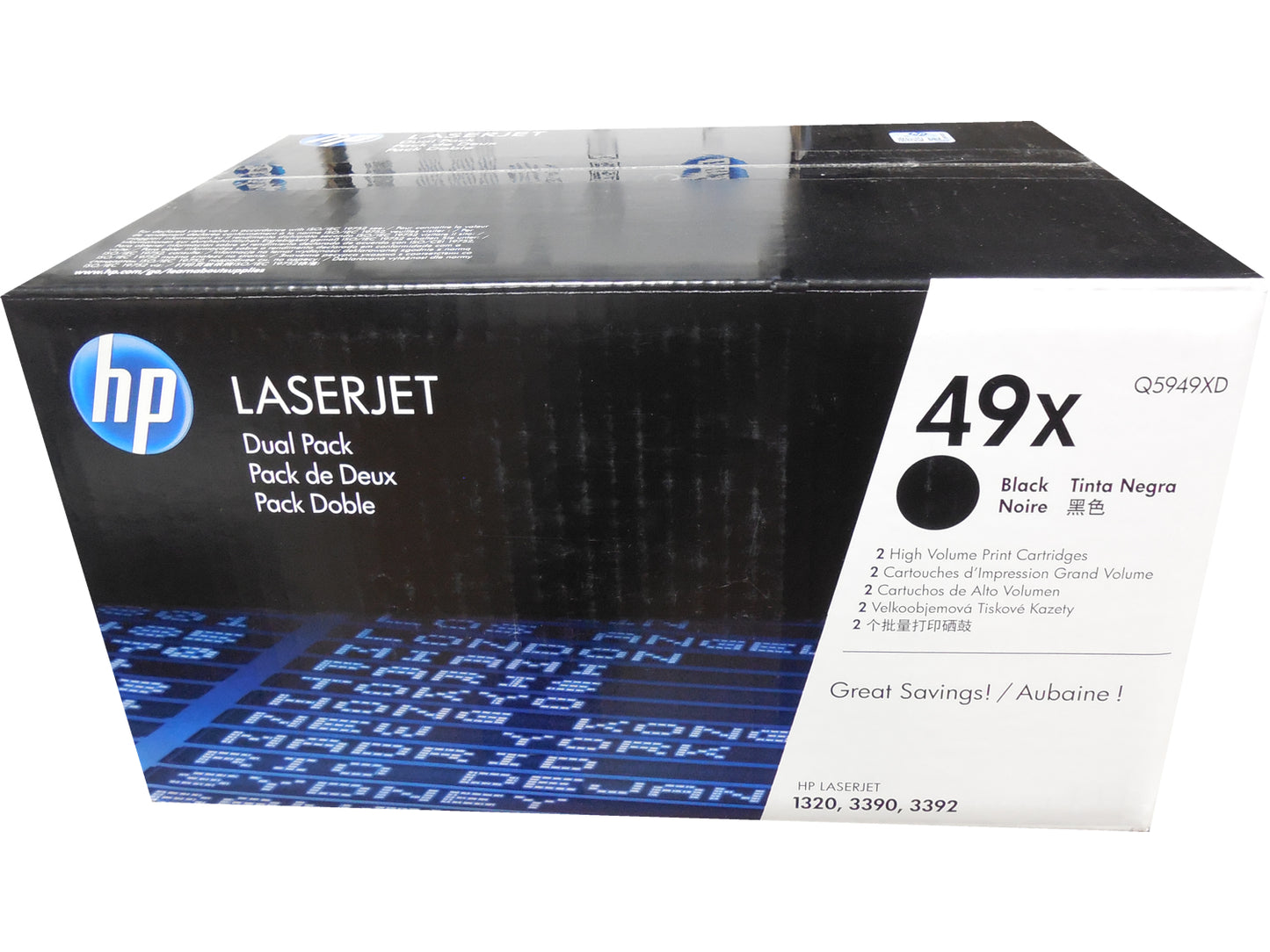 HP Q5949XD (49X) Black High Capacity Toner Dual Pack