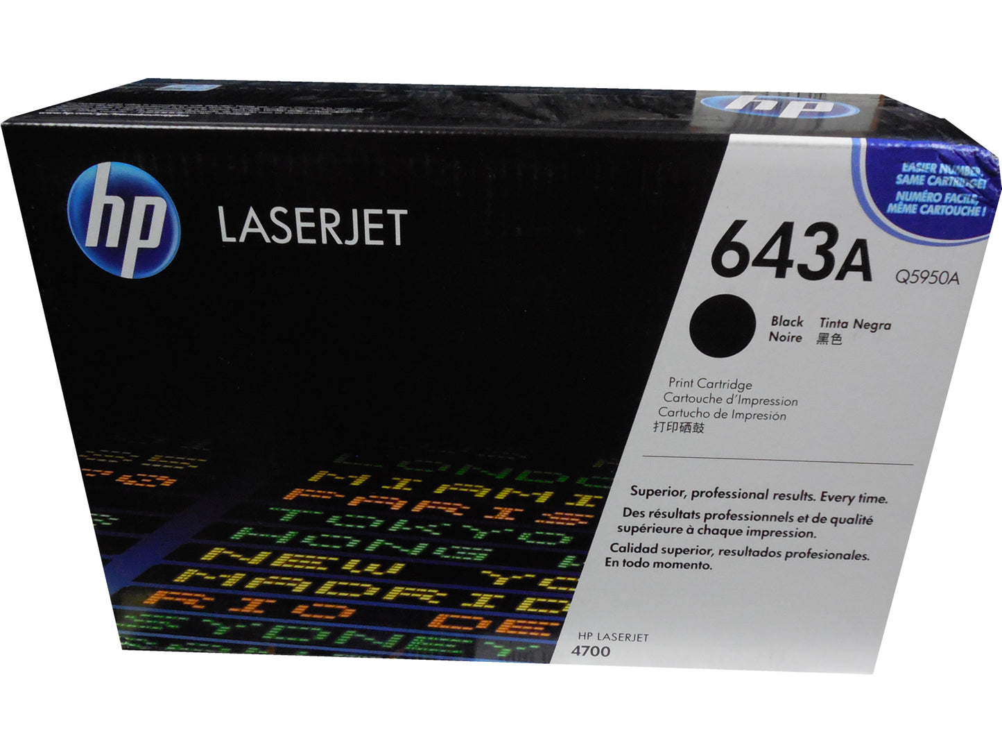 HP Q5950A (643A) 4700 Black Toner