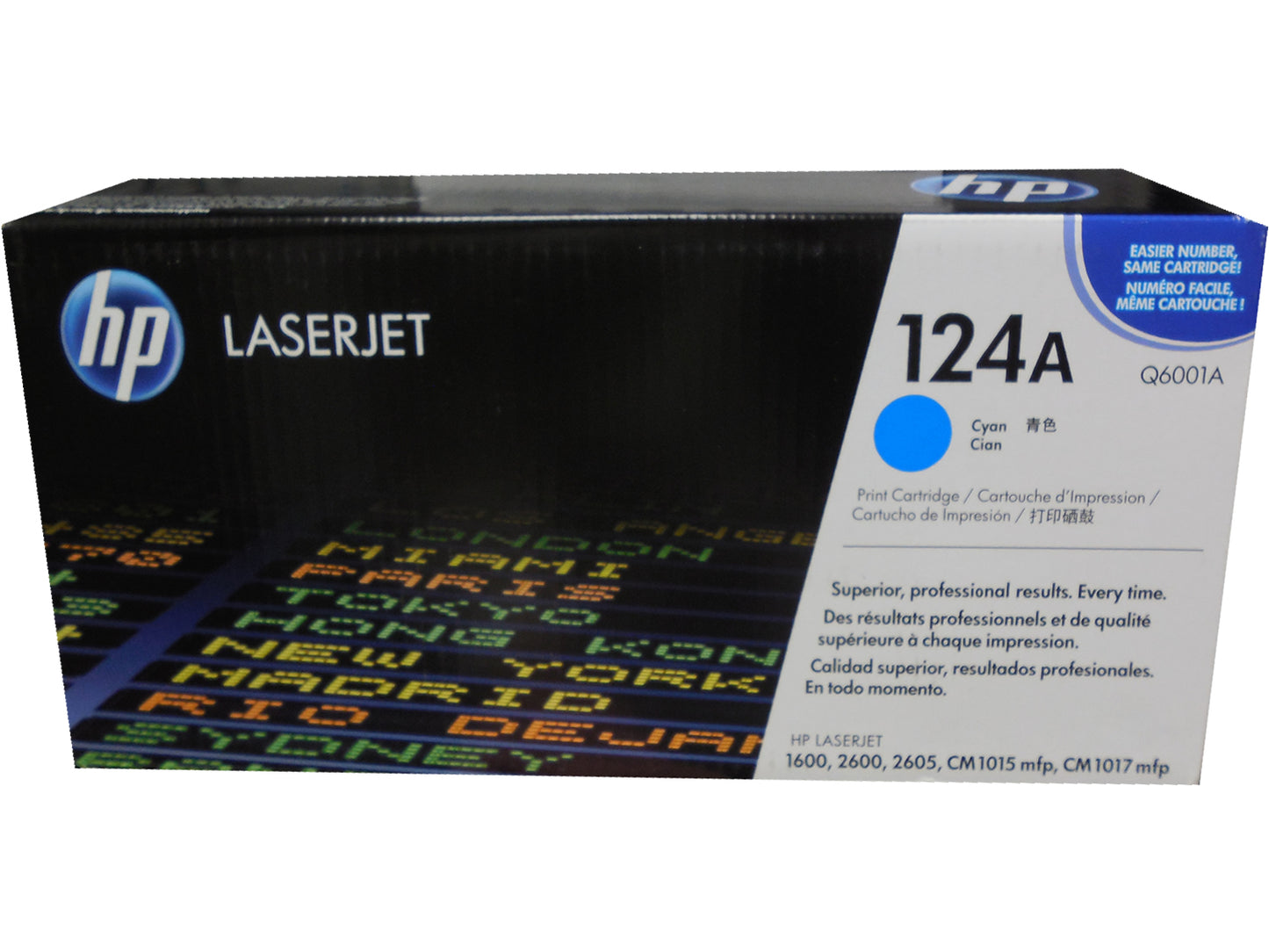 HP Q6001A (124A) Cyan Toner