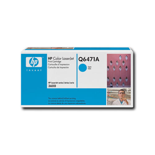 HP Q6471A (502A) Cyan Toner