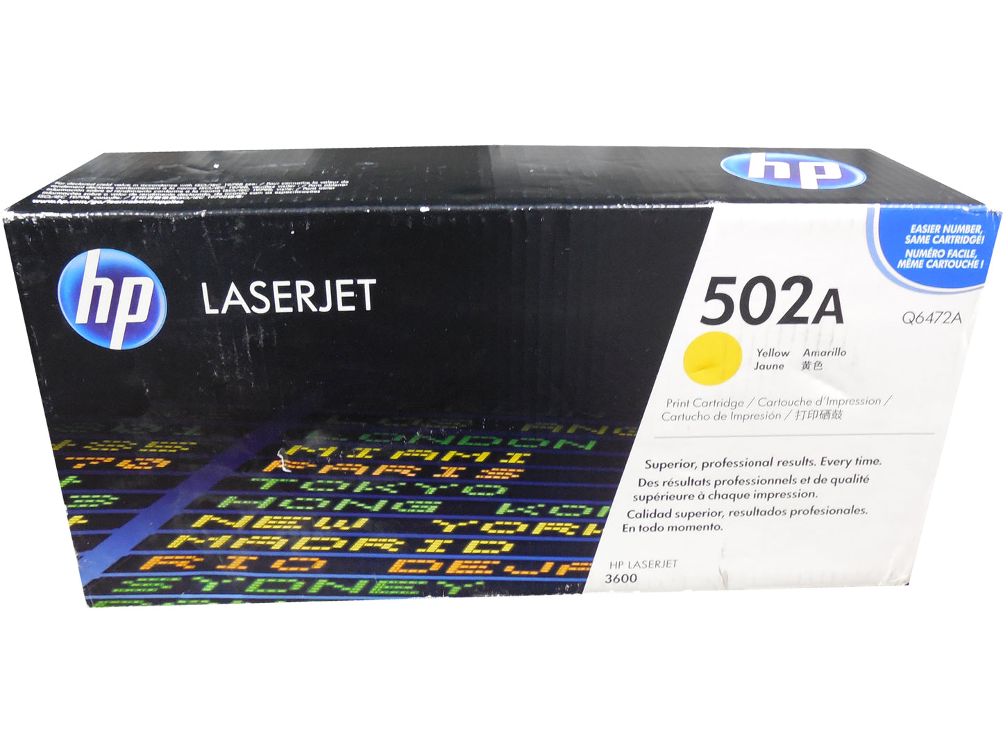 HP Q6472A (502A) Yellow Toner