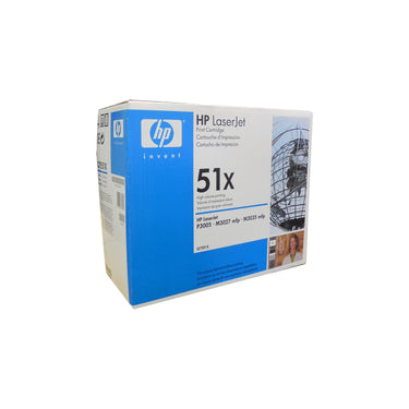 HP Q7551X (51X) High Capacity Black Toner Cartridge