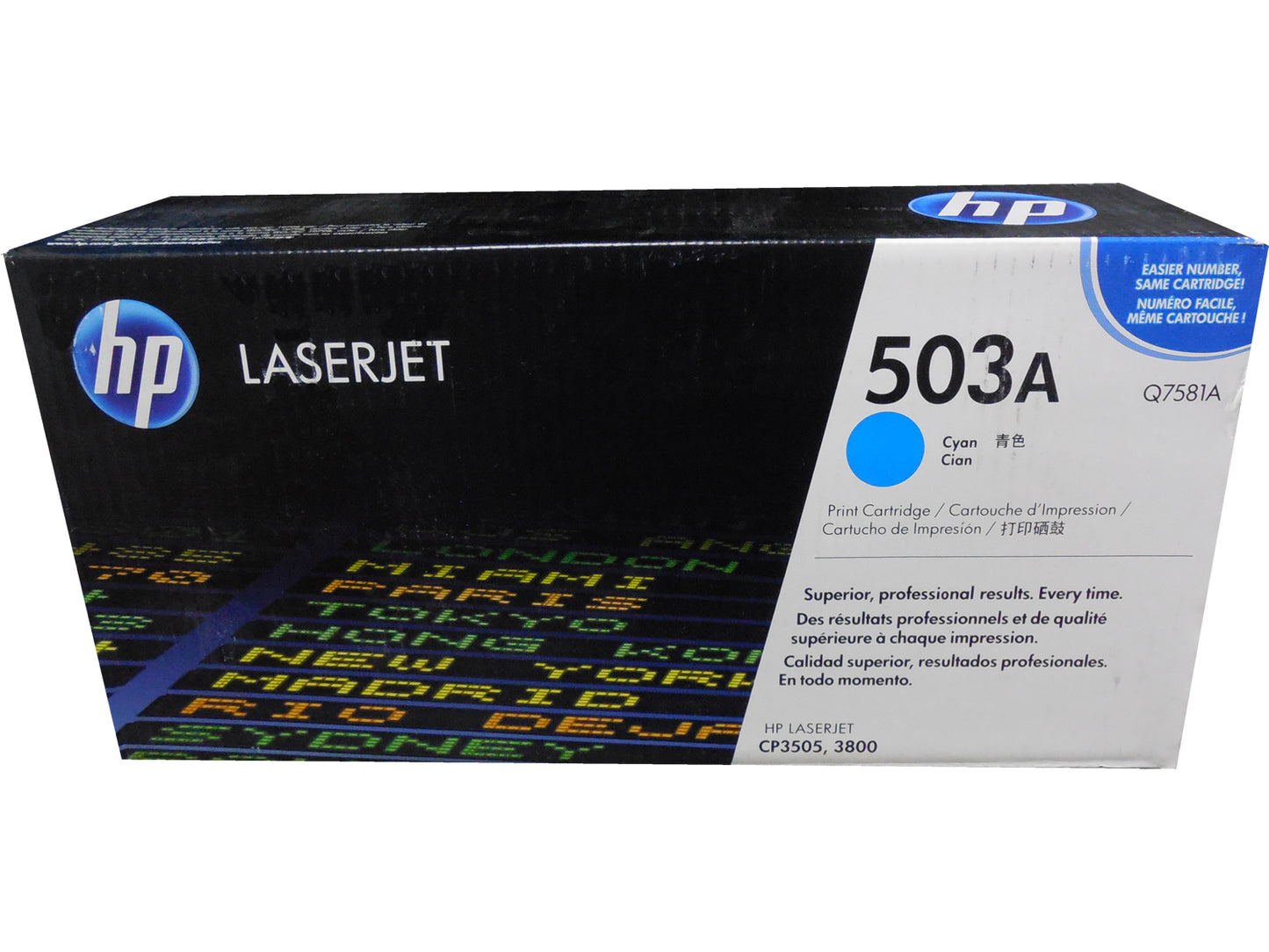 HP Q7581A (503A) Cyan Toner