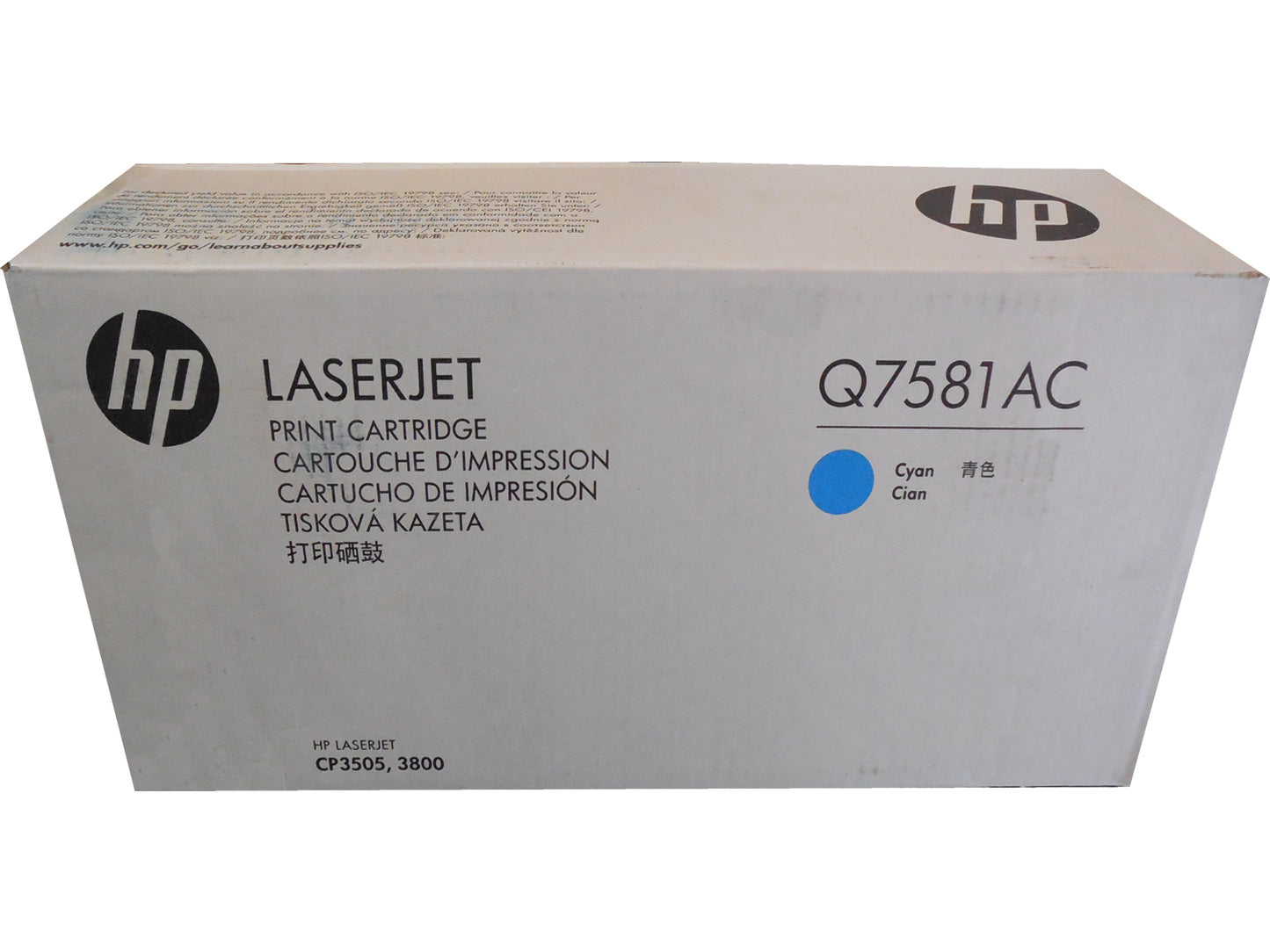 HP Q7581AC (503A) Cyan Toner 6k