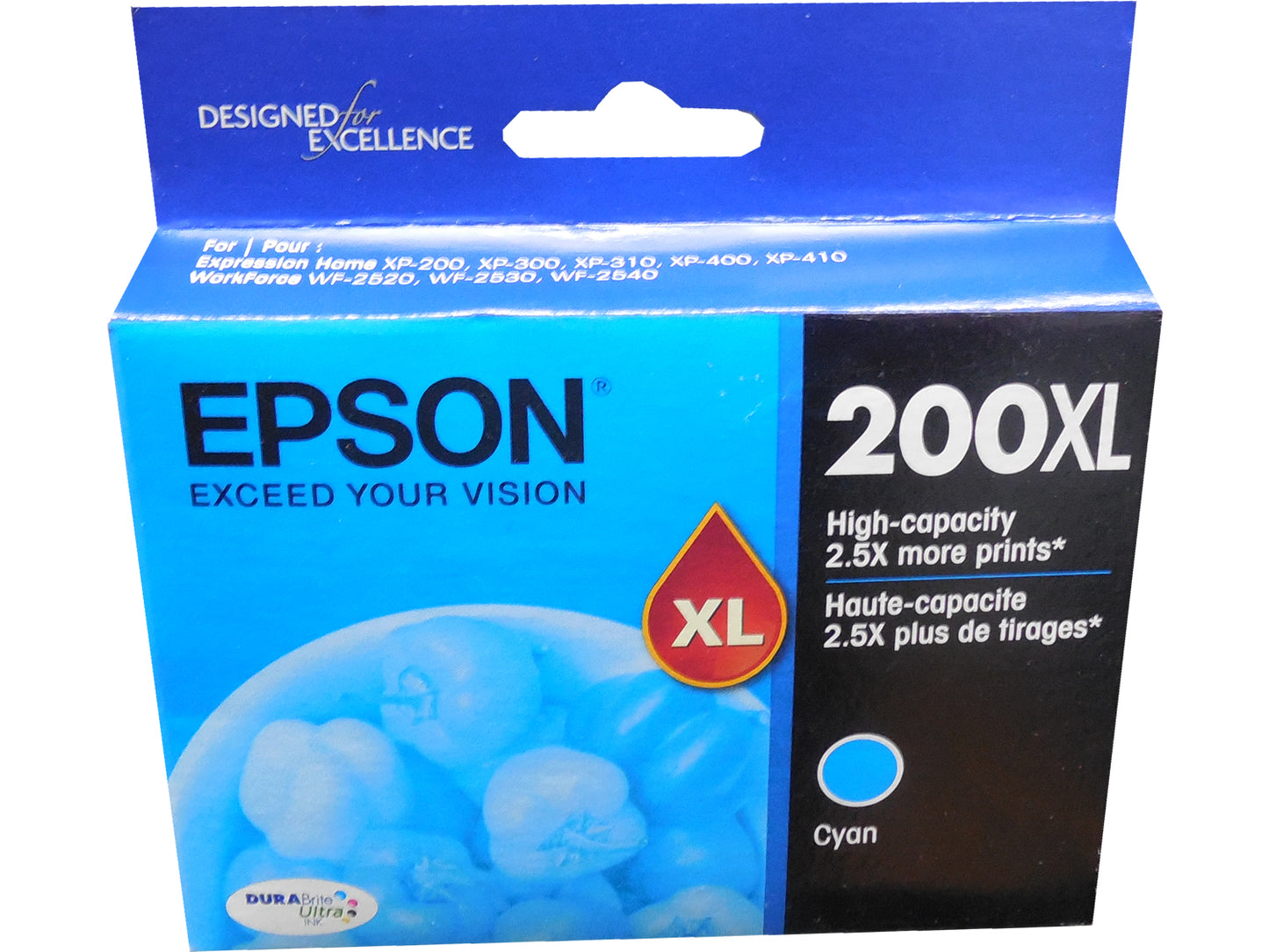 EPSON T200XL220 Cyan High Yield Ink 400p