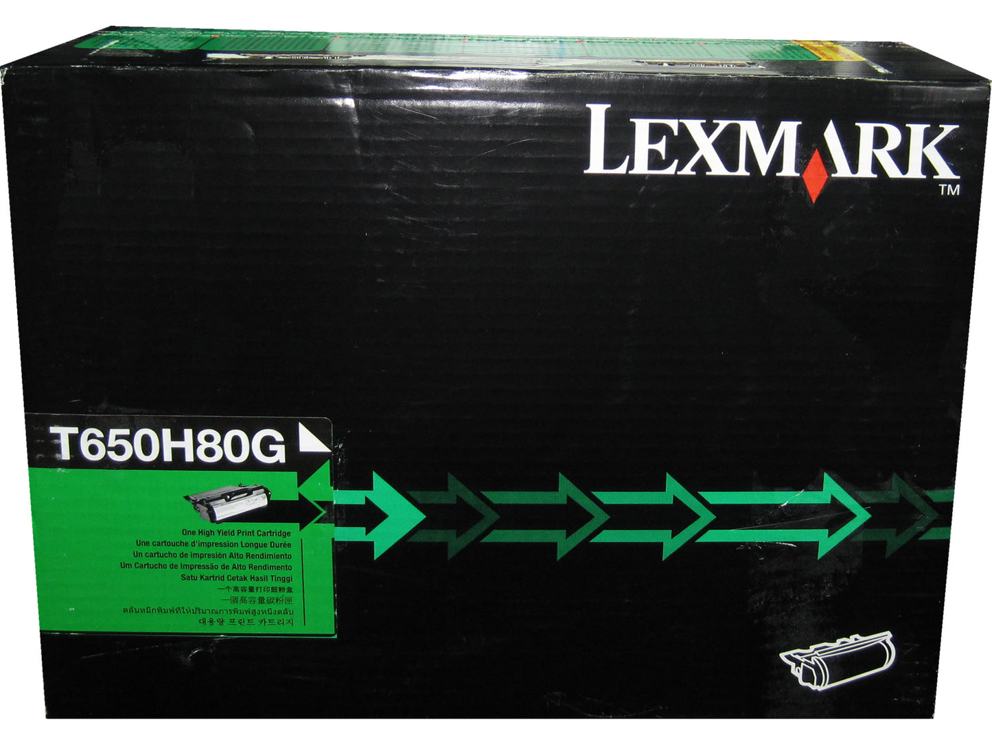 LEXMARK T650H80G High Yield Black Toner