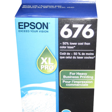 EPSON T676XL220 Cyan High Yield Ink