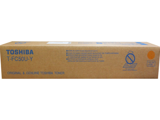 TOSHIBA T-FC50U-Y Yellow Toner