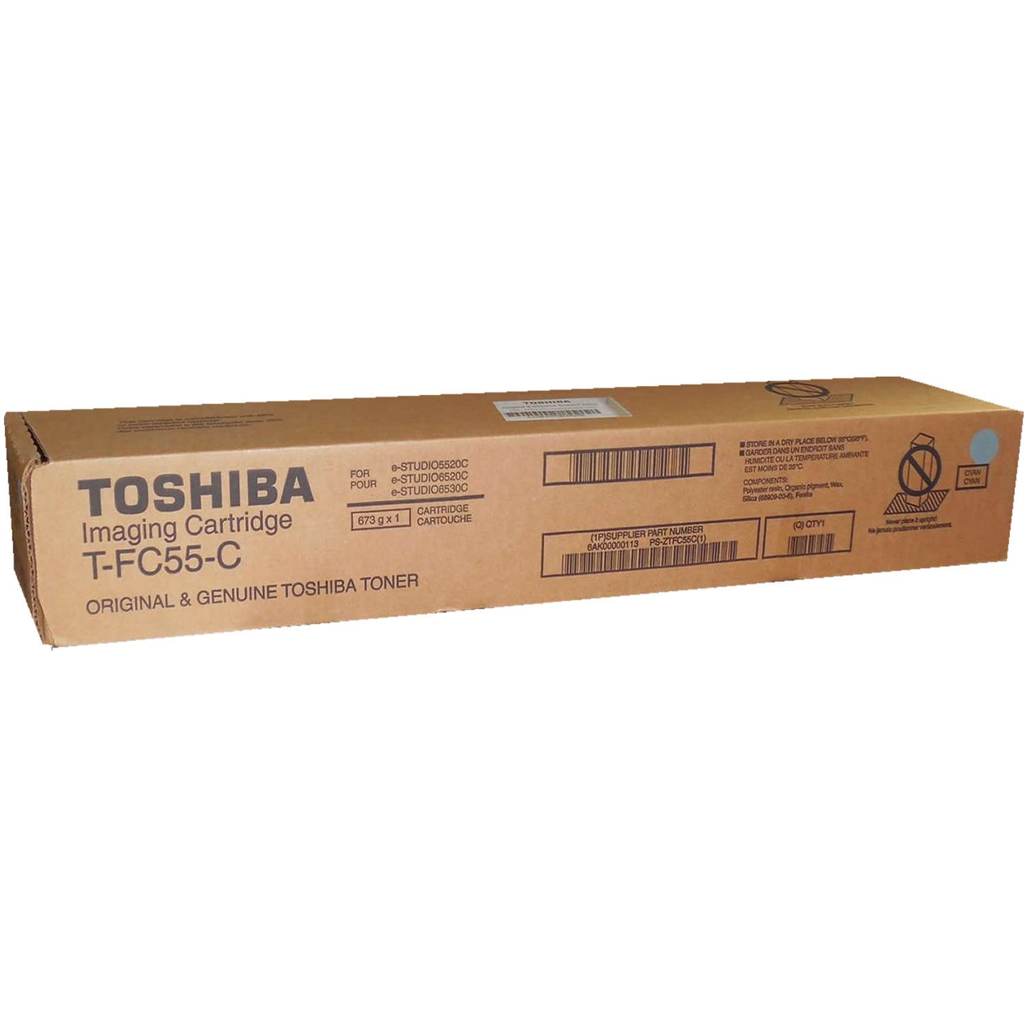 TOSHIBA T-FC55-C Cyan Toner