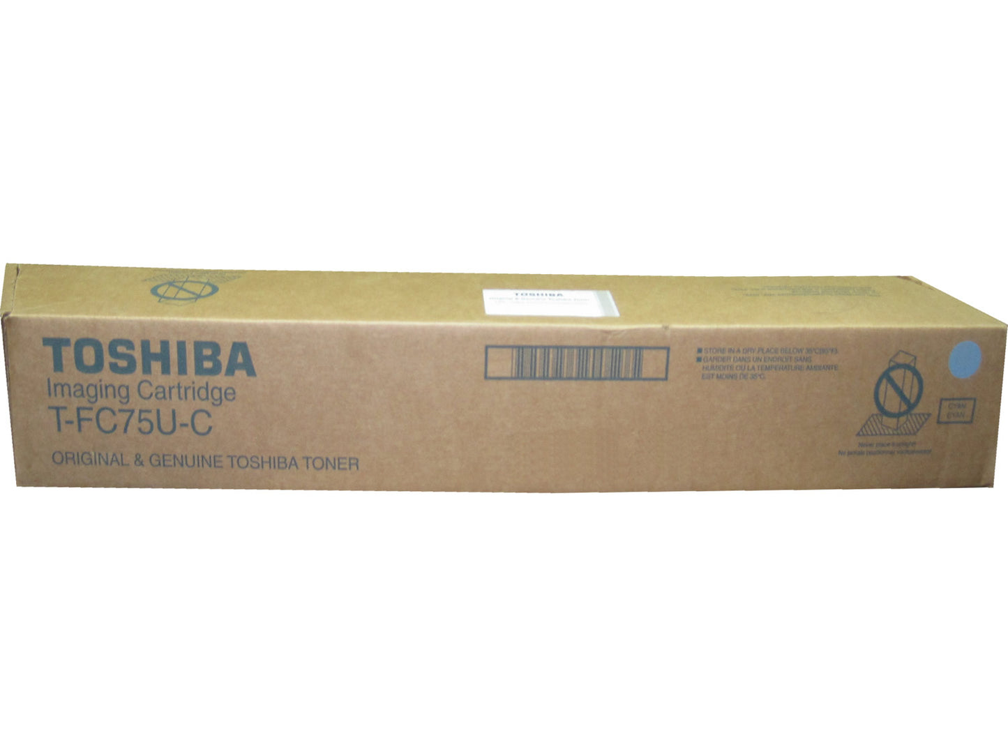 TOSHIBA T-FC75U-C Cyan Toner