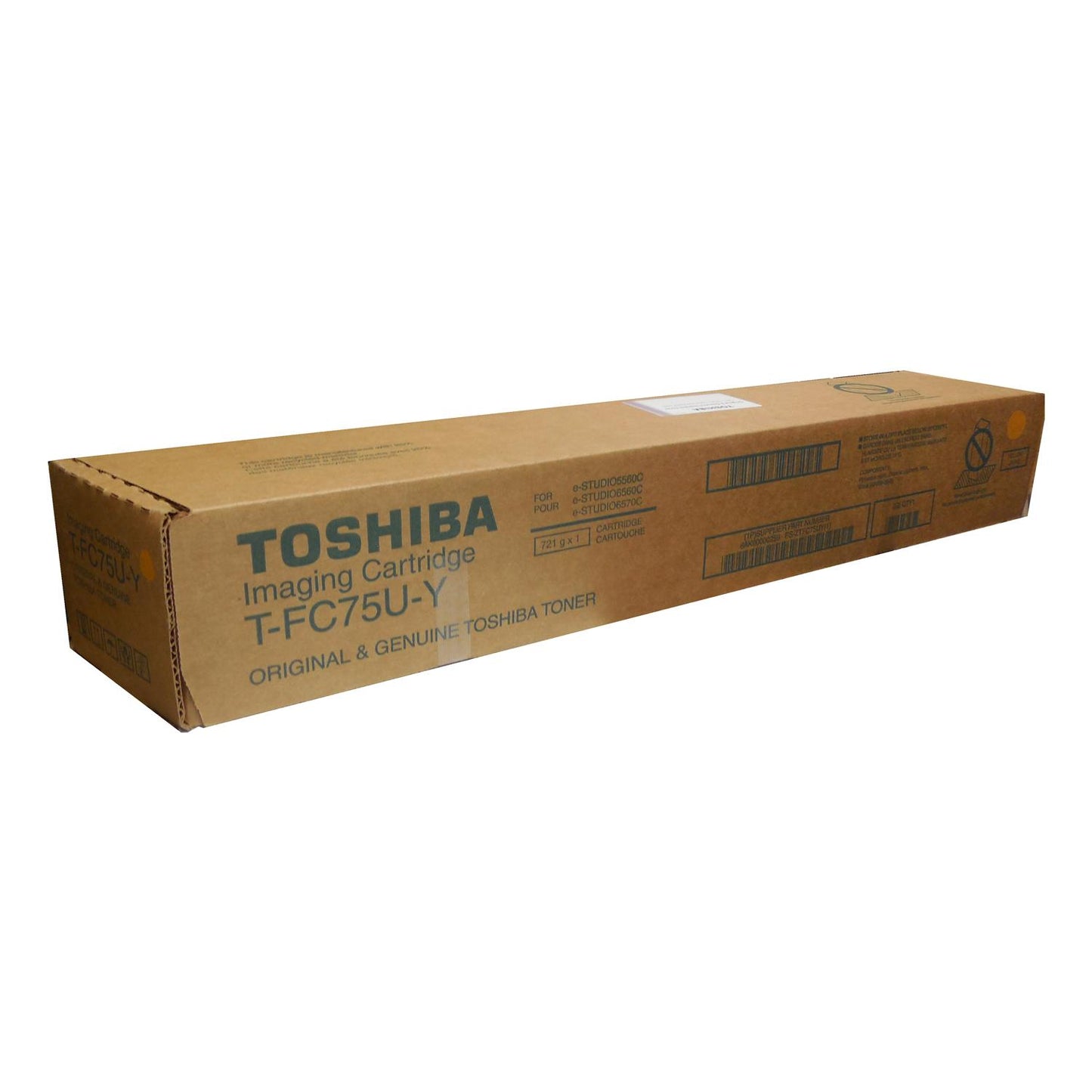 TOSHIBA T-FC75U-Y Yellow Toner