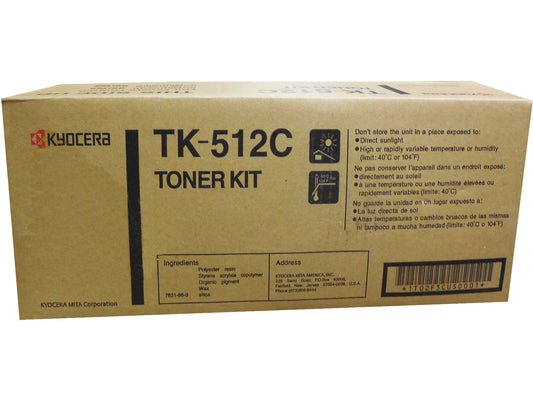 KYOCERA TK-512C Cyan Toner