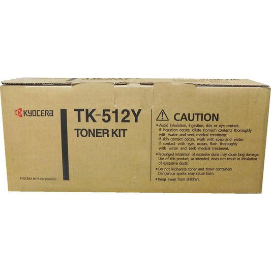 KYOCERA TK-512Y Yellow Toner