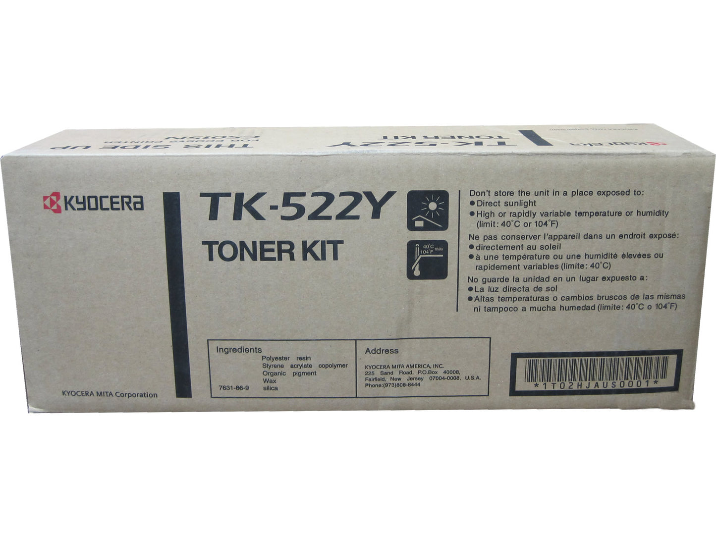 KYOCERA TK-522Y Yellow Toner