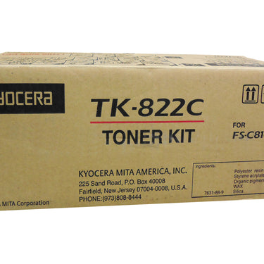 KYOCERA TK-822C Cyan Toner 7k