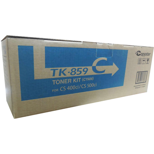 KYOCERA TK-859C Copier Toner Kit Cyan