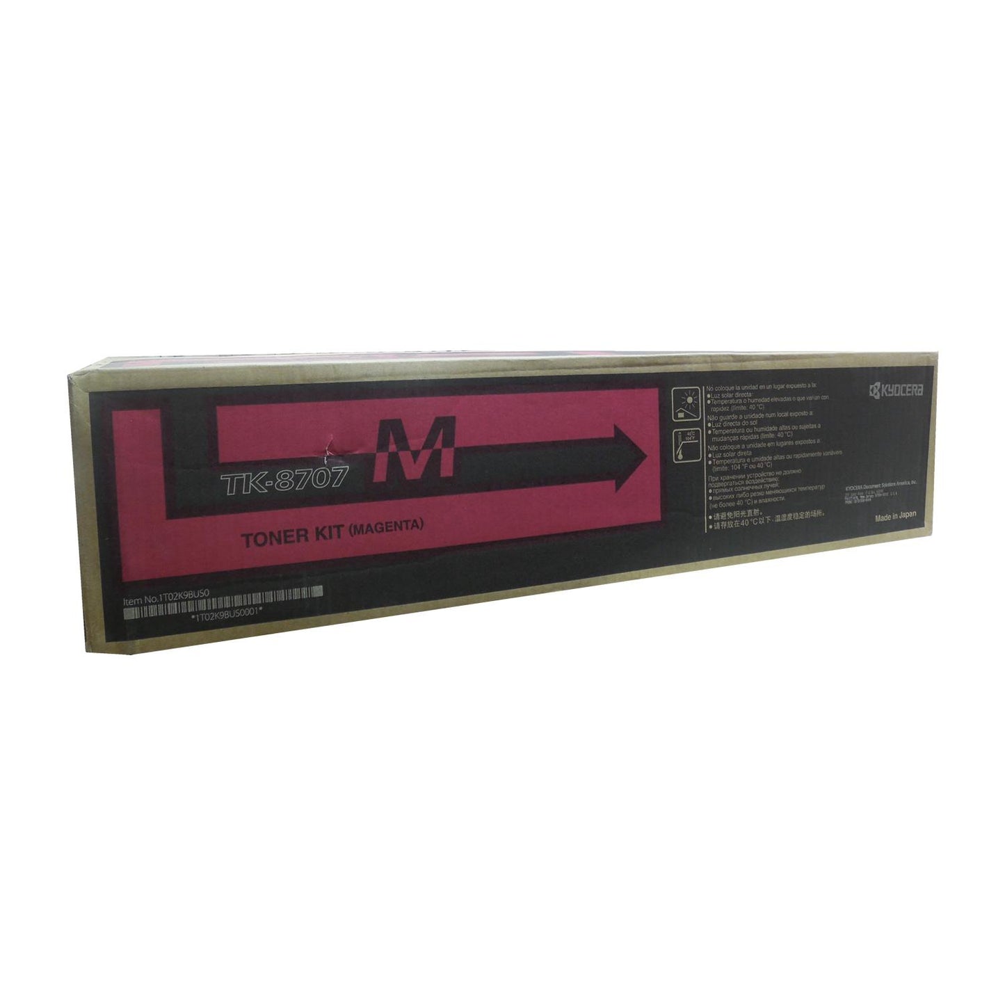 KYOCERA TK-8707M Toner Cartridge Magenta 30K