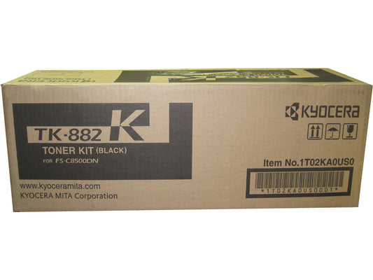 KYOCERA TK-882K Black Toner 25k 1T02KA0US0