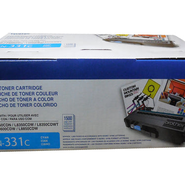 BROTHER TN-331C Cyan Toner Cartridge 1.5k