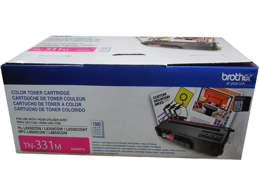 BROTHER TN-331M Magenta Toner Cartridge 1.5k