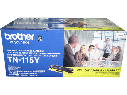 BROTHER TN-115Y Yellow High Yield Toner 4k