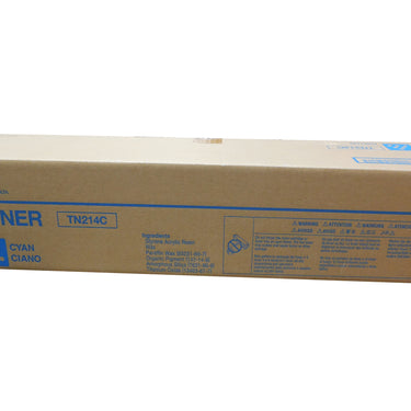 KONICA MINOLTA TN-214C (A07435) Cyan Toner 18.5k