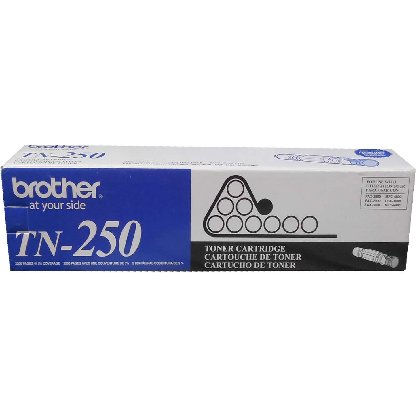 BROTHER TN-250 Black Toner 2.2k