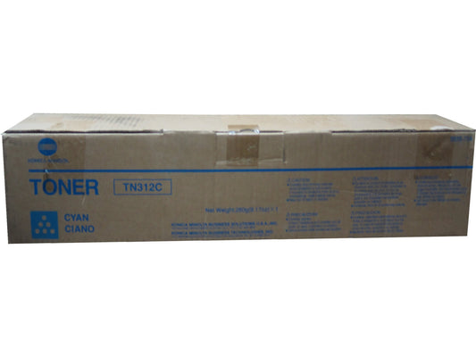 KONICA MINOLTA TN-312C (8938-704) Cyan Toner 12k