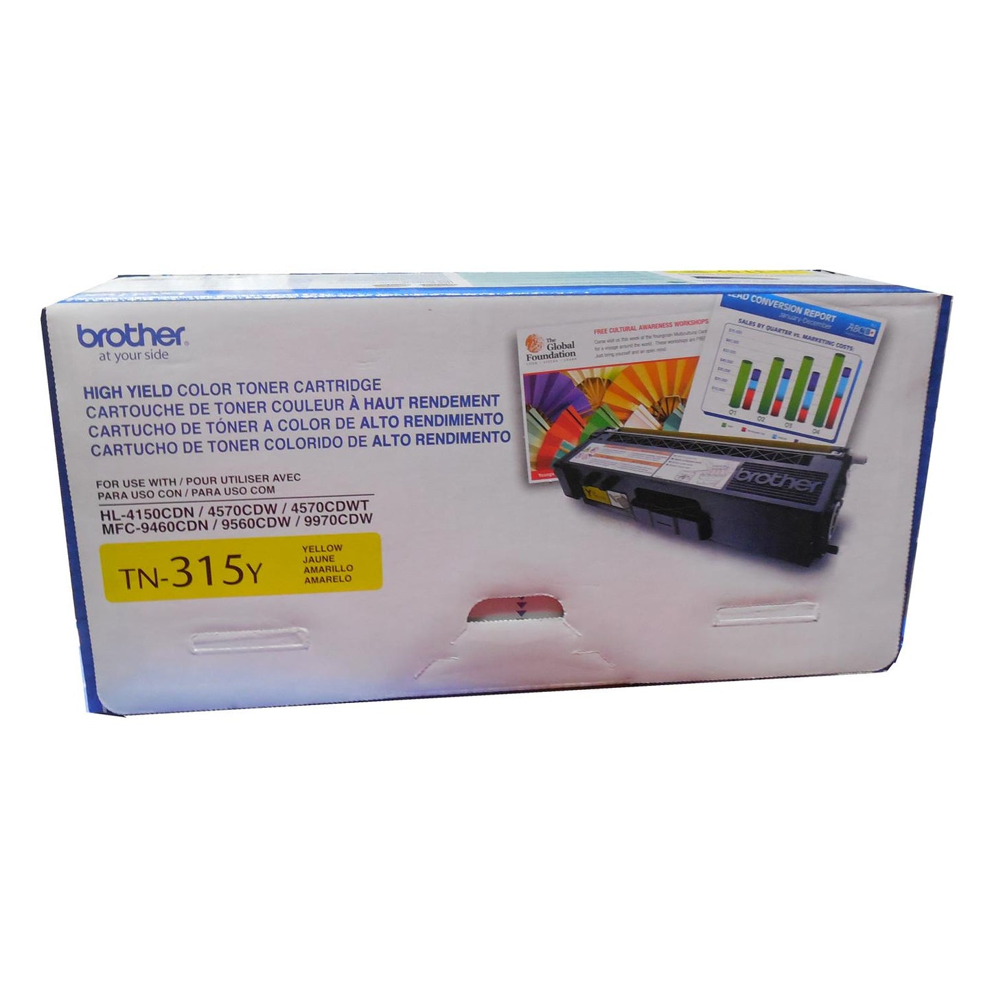 BROTHER TN-315Y Yellow High Yield Toner 3.5k