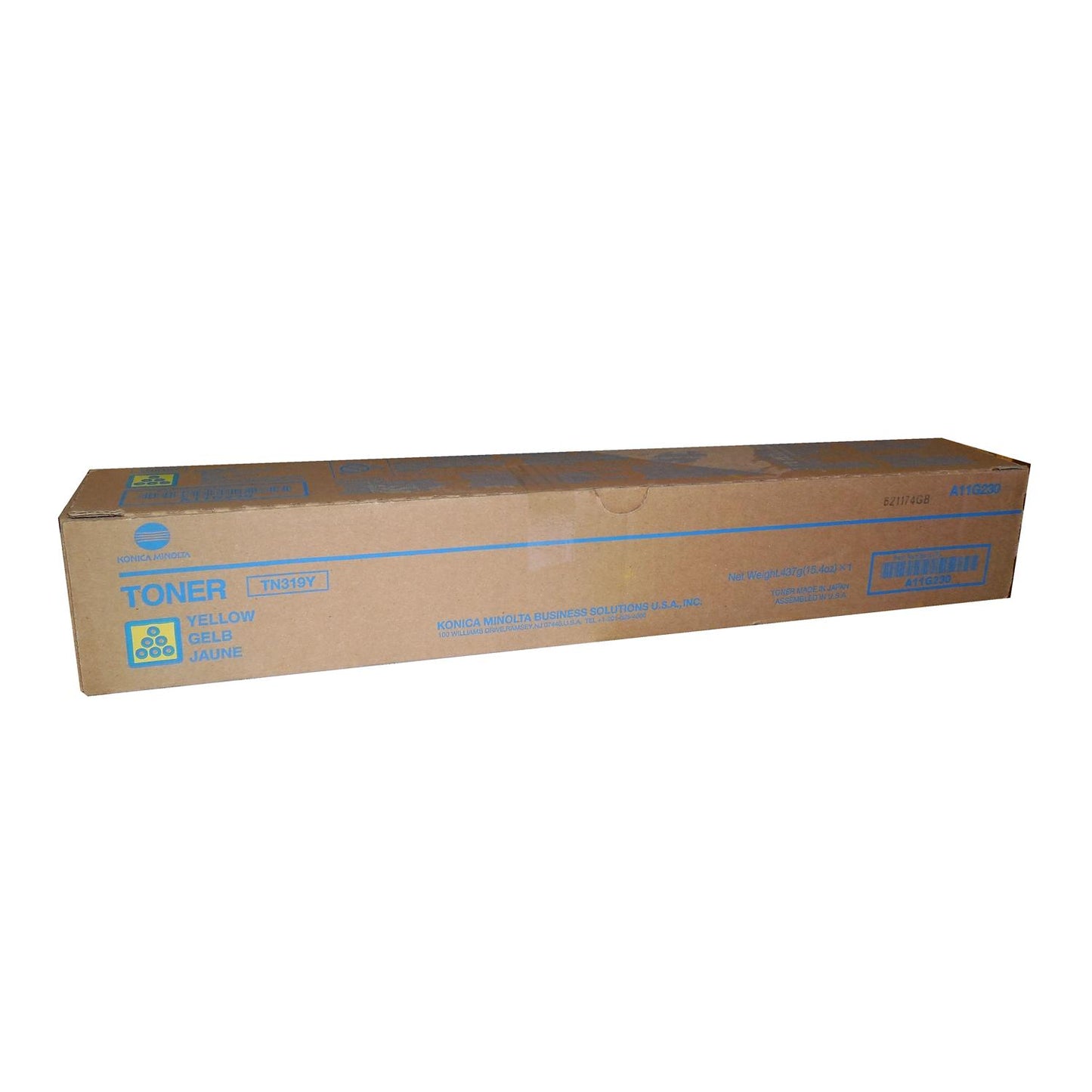 KONICA MINOLTA TN-319Y (A11G230) Yellow Toner 26k