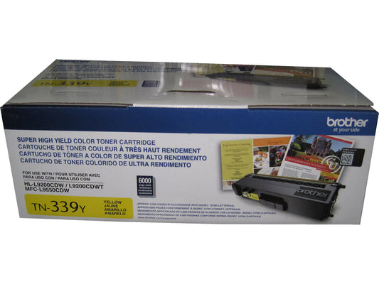 BROTHER TN-339Y Yellow Toner Cartridge