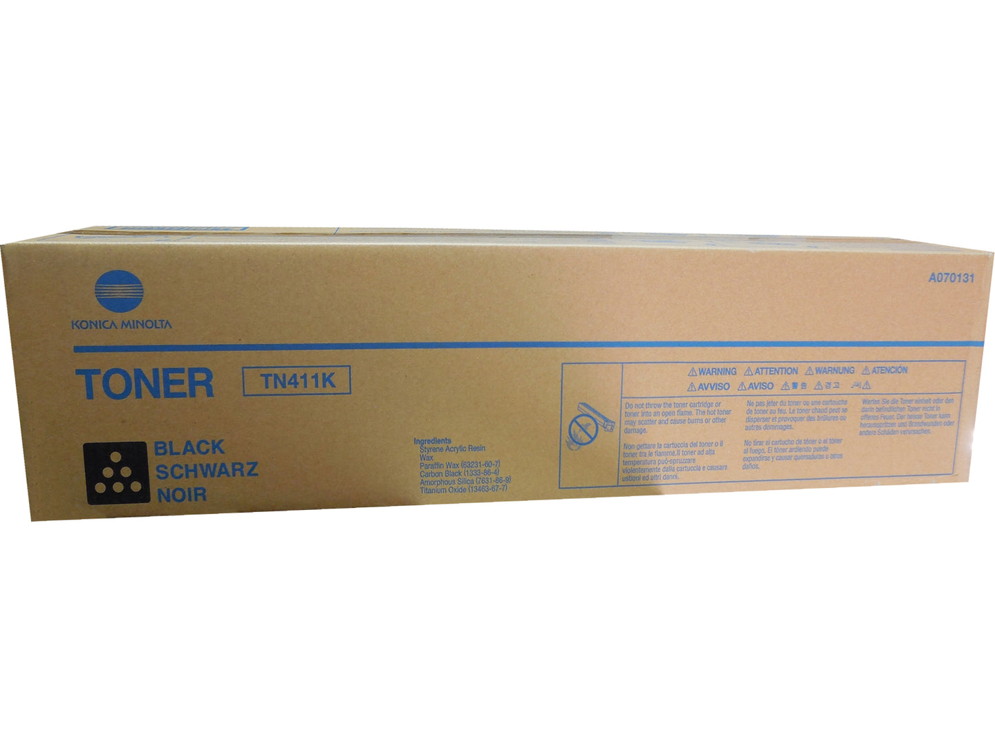 KONICA MINOLTA TN-411K (A070131) Black Toner 45k