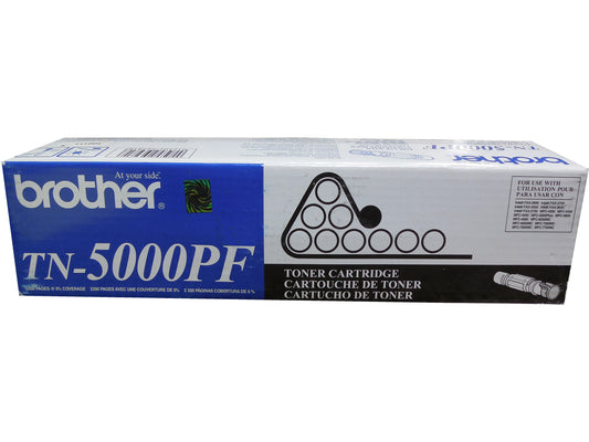 BROTHER TN-5000PF Black Toner Cartridge 2.2k