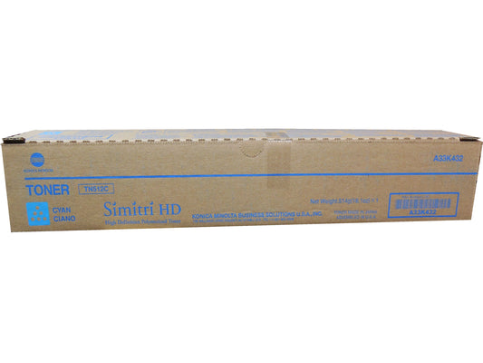 KONICA MINOLTA TN-512C (A33K432) Cyan Toner 26k