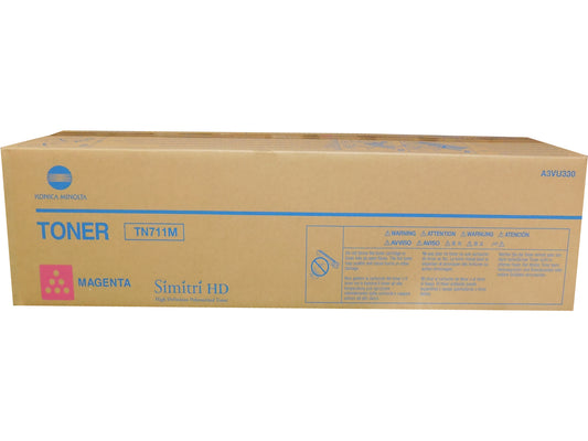 KONICA MINOLTA TN-711M (A3VU330)  Magenta Toner 31.5k
