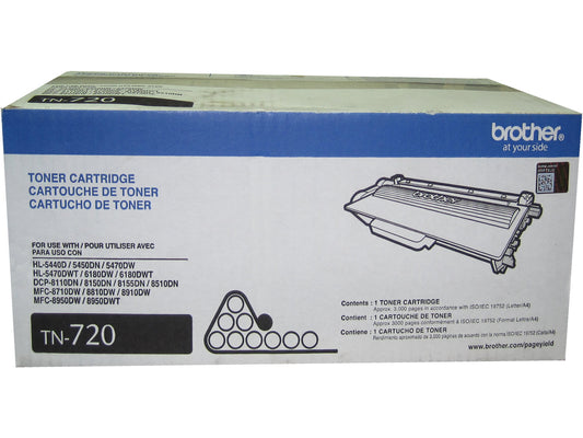 BROTHER TN-720 Black Toner 3k