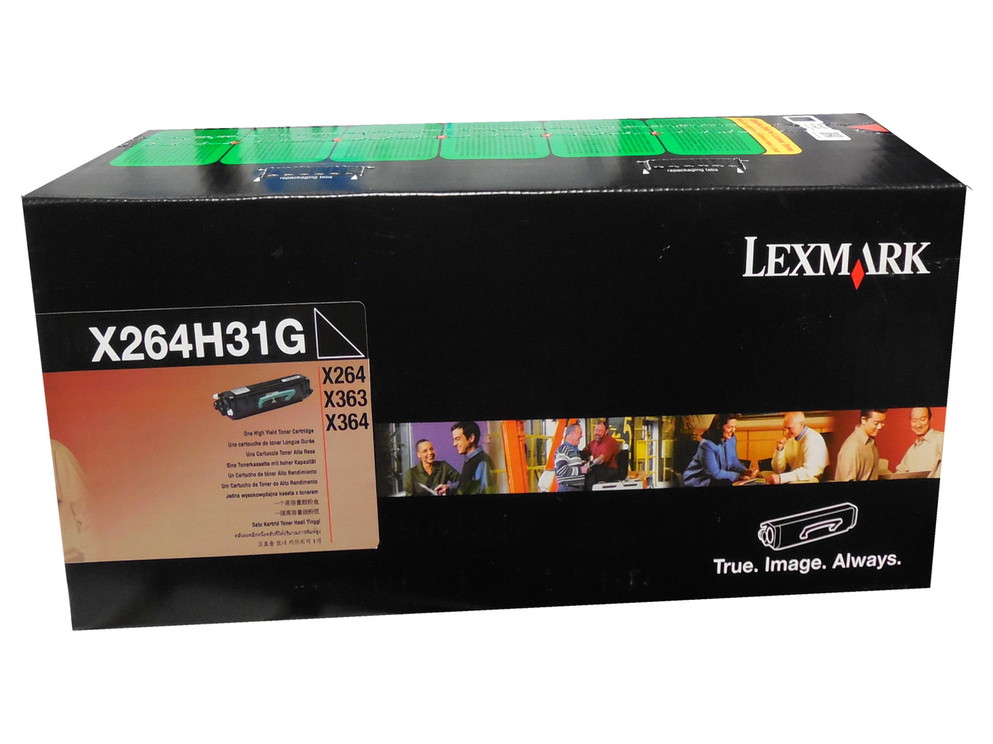 LEXMARK X264H31G Black High Yield Toner Cartridge