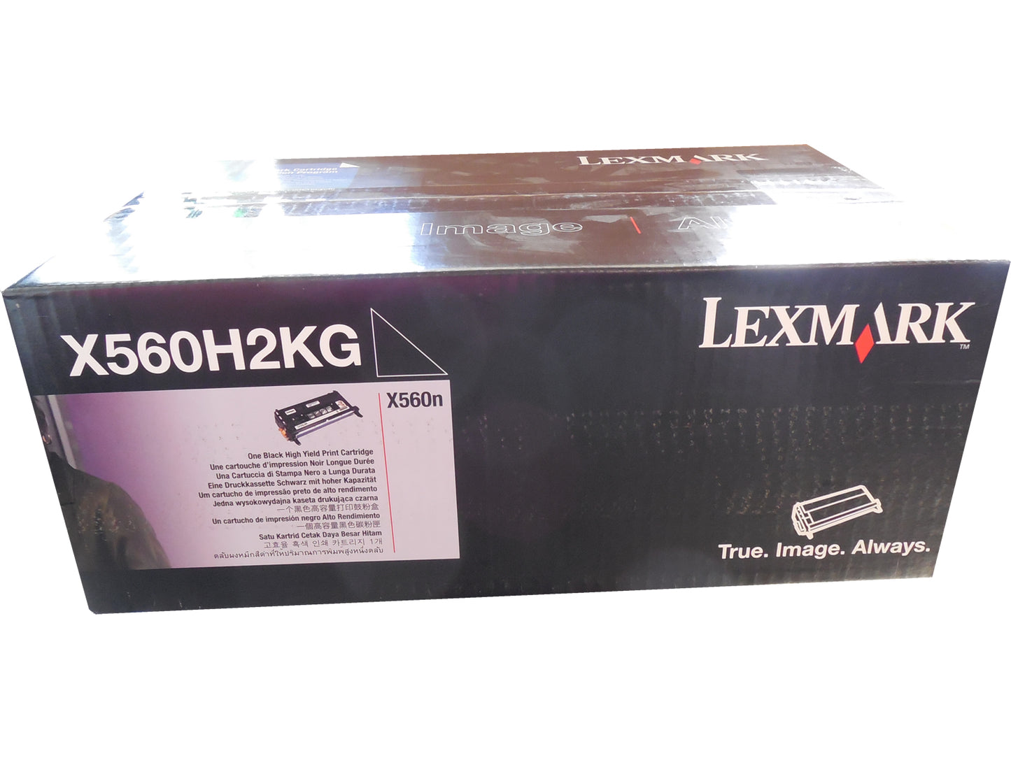 LEXMARK X560H2KG Black High Yield Toner 10k