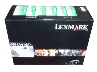 LEXMARK X651H41G Black High Yield Toner 25k