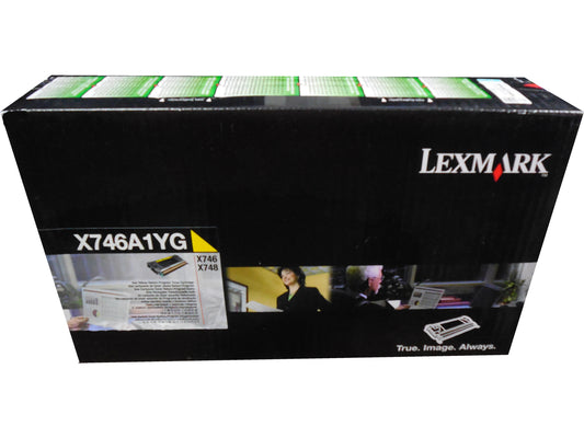 LEXMARK X746A1YG Yellow Toner 7k