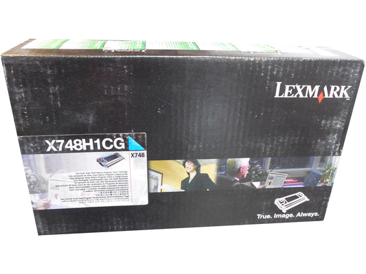 LEXMARK X748H1CG Cyan High Yield Toner 10k