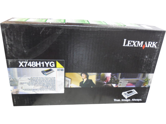 LEXMARK X748H1YG Yellow High Yield Toner 10k